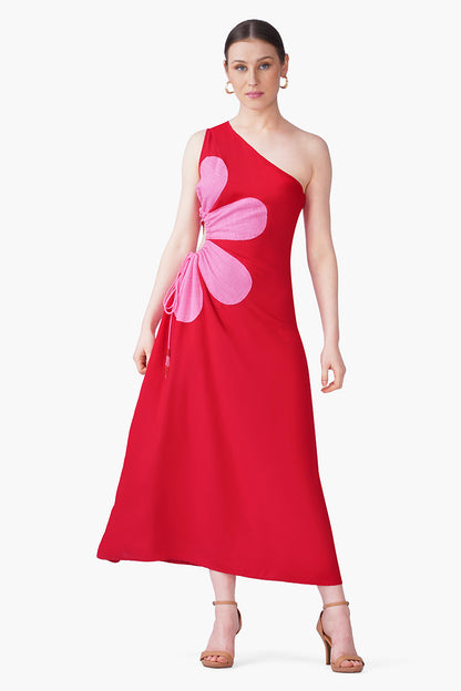 Set of 6 Rose Petal Scarlet Dress(S, M & L)
