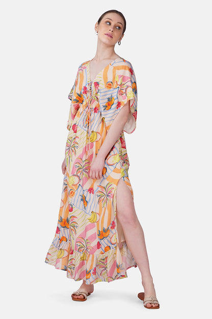 Set of 6 Berry Pop Maxi Dress(S, M & L)