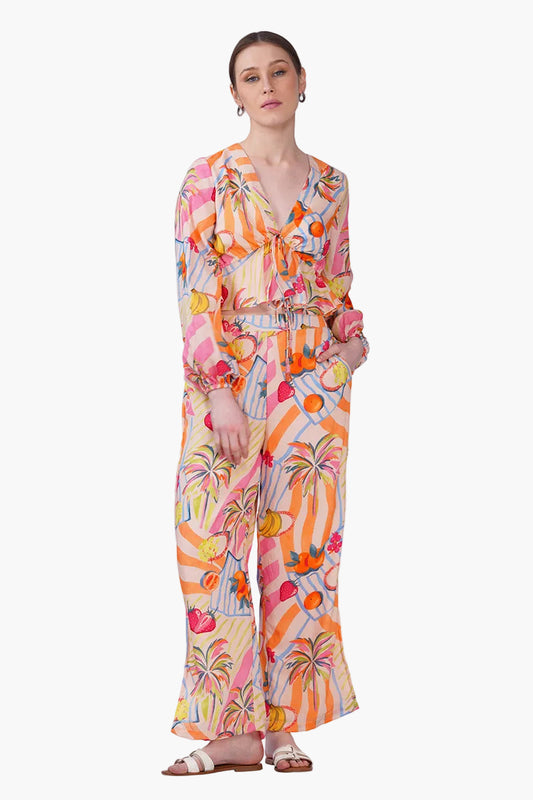 Set of 6 Fruit Berry Pop Printed Pants(S, M & L)