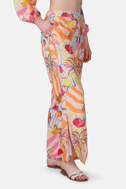 Set of 6 Fruit Berry Pop Printed Pants(S, M & L)