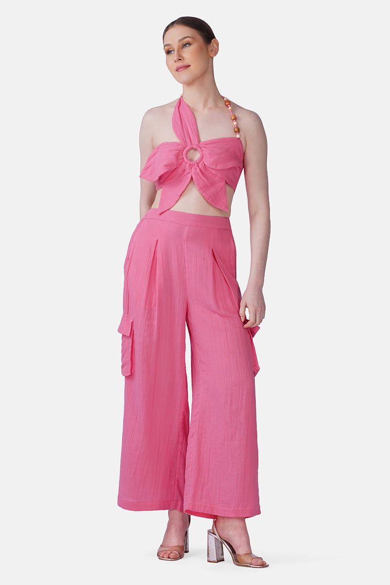 Set of 6 Bold Rose Cargo Pants(S, M & L)