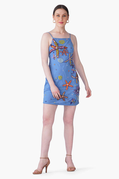 Ocean Jewel Embellished Dress
