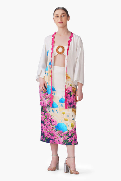 Set of 6 Santorini Dream Print Skirt(S, M & L)