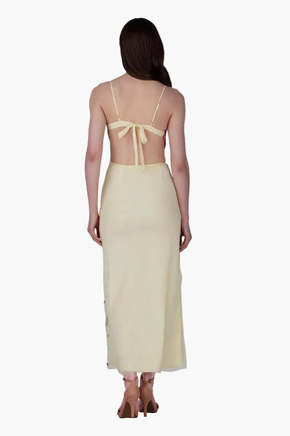 Multi Shell Sunlit Embellished Dress