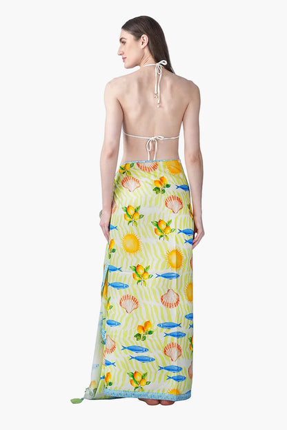 Fish Shell Sunshine Sarong