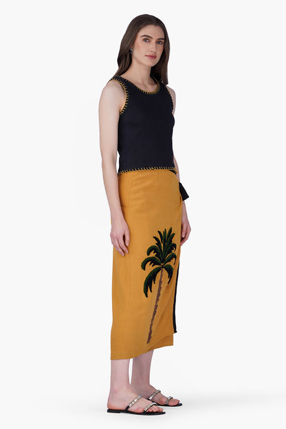 Set of 6 Black Essential  Sleeveless Top (S, M & L)