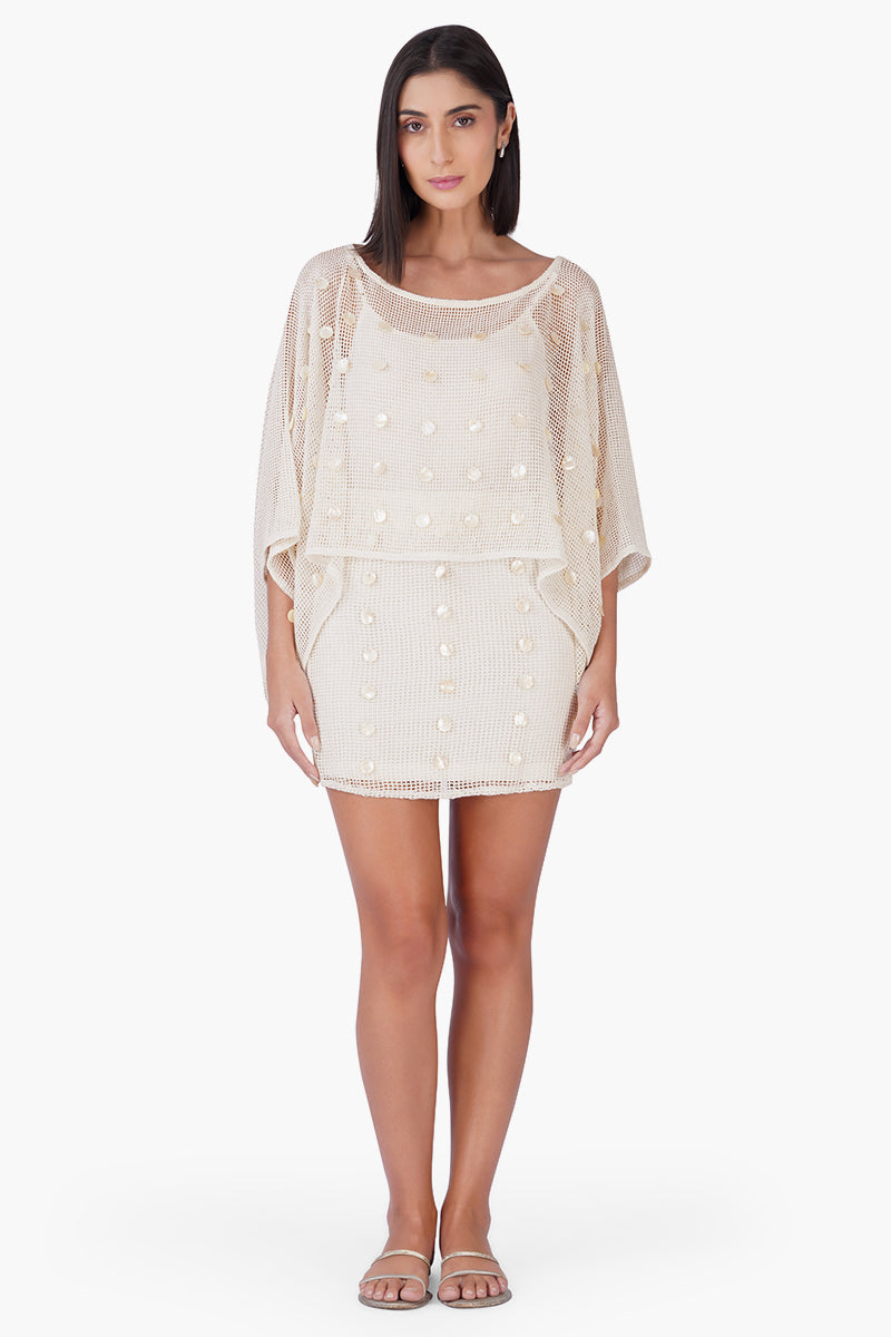Set of 6 Sea Charm Mesh Mini Skirt (S,M,L)