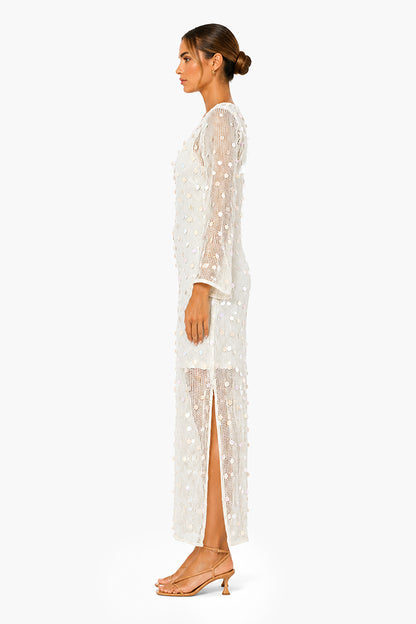 Set of 6 Shell Sequin Mesh Cover-Up (S,M,L)