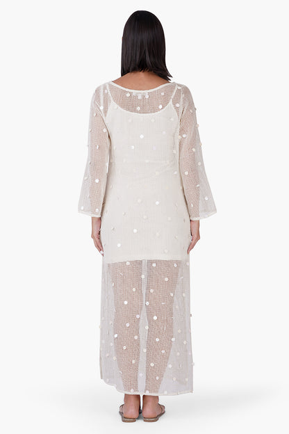 Set of 6 Shell Sequin Mesh Cover-Up (S,M,L)