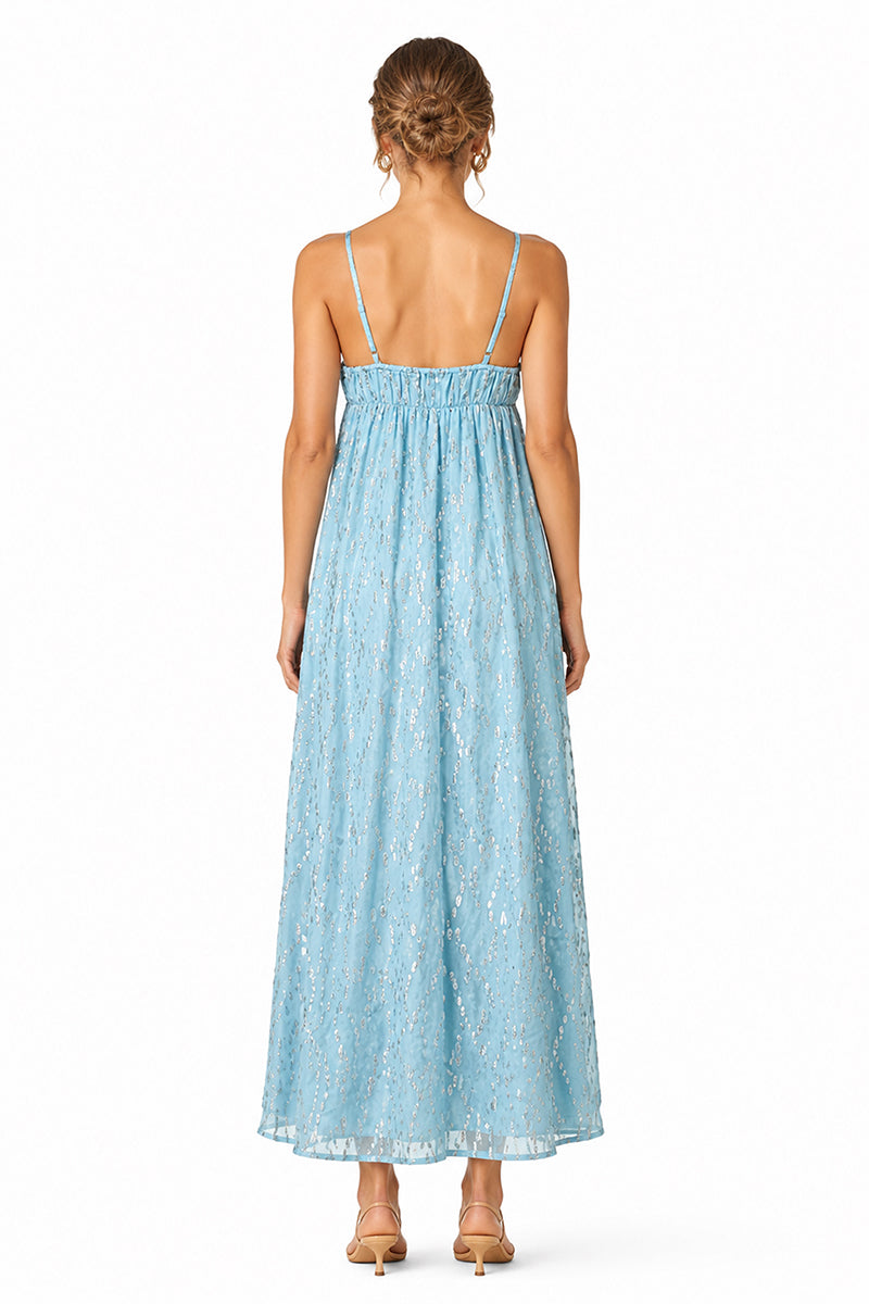 Set of 6 Aqua Aura Flared Dress (S,M,L)