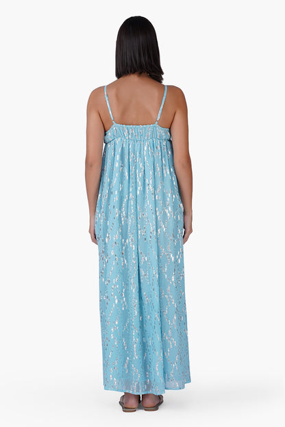 Set of 6 Aqua Aura Flared Dress (S,M,L)