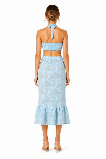 Set of 6 Ocean Blue Bodycone Cover Up (S,M,L)