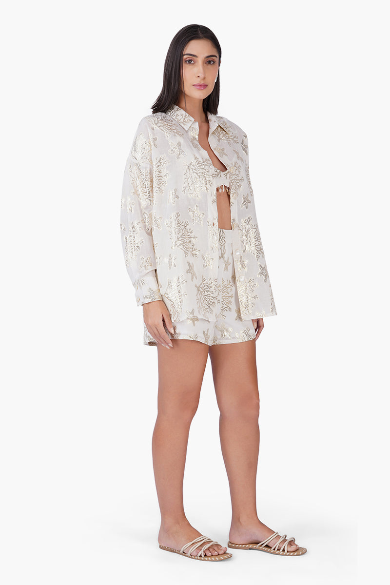 Set of 6 Shoreline Shimmer Shorts (S,M,L)