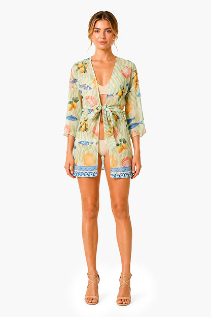 Set of 6 Modern Mesh Short Cover Up (S,M,L)
