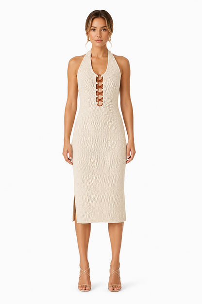 Set of 6 Resin Accent Lace Body One Cover Up (S,M,L)