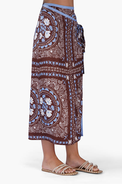 Set of 6 Sundown Bandana Wrap Skirt (S,M & L)