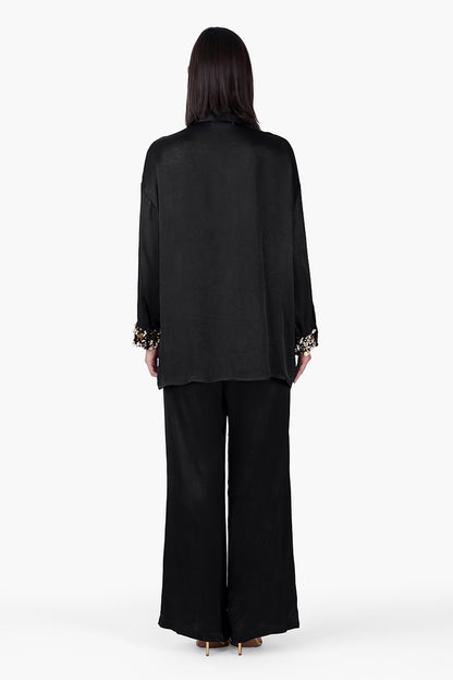 Set of 6 Black Noir Jewel Shirt (S, M , & L)