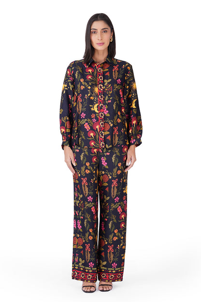 Set of 6 Galaxy Garden Printed Shirt(S, M & L)