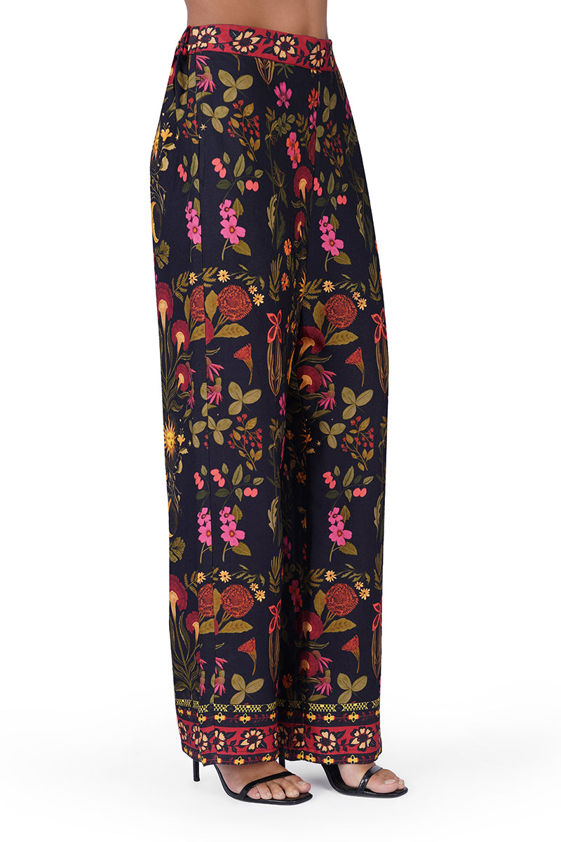 Set of 6 Galaxy Garden Printed Pants (S, M & L)