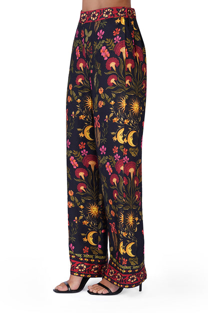Set of 6 Galaxy Garden Printed Pants (S, M & L)