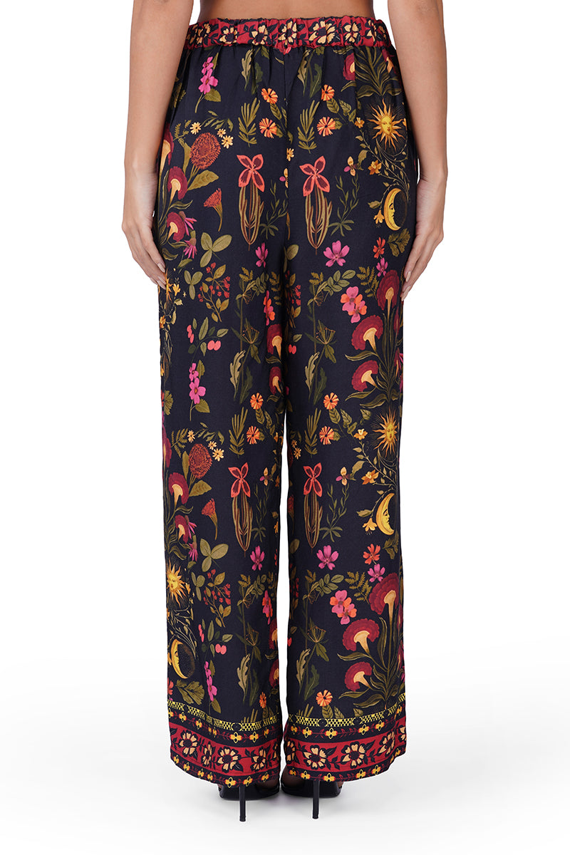 Set of 6 Galaxy Garden Printed Pants (S, M & L)