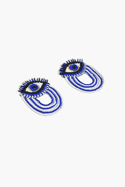 Egyptian Evil Eye Earrings