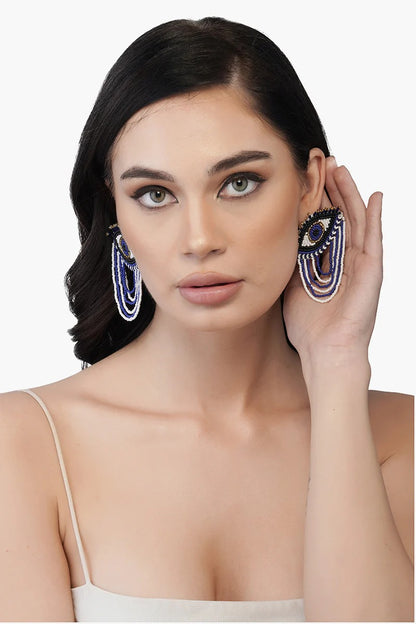 Egyptian Evil Eye Earrings