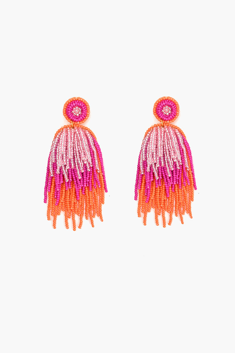 Charming Layered Beaded Earrings