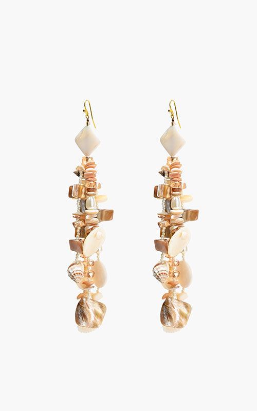 Beach Vibe Shell Earrings