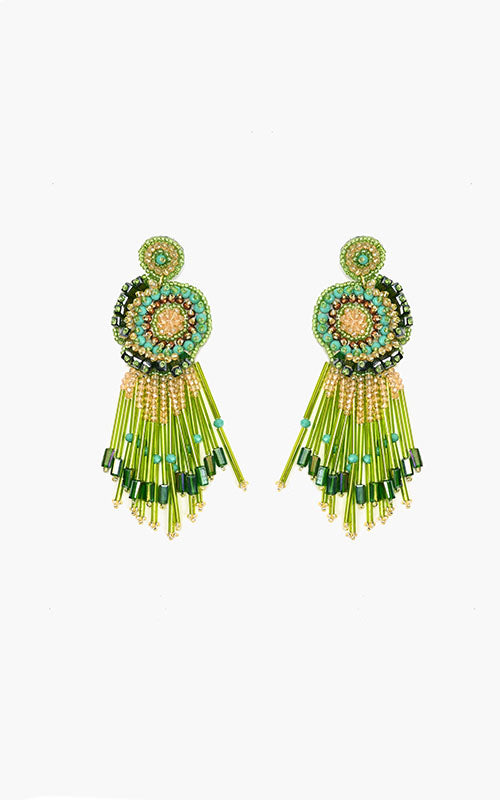 Glam Sham Beaded Earrings