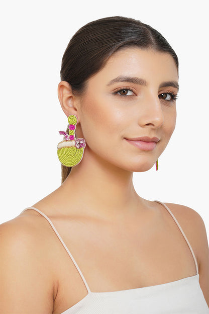 All the Coconuts Drop Earrings