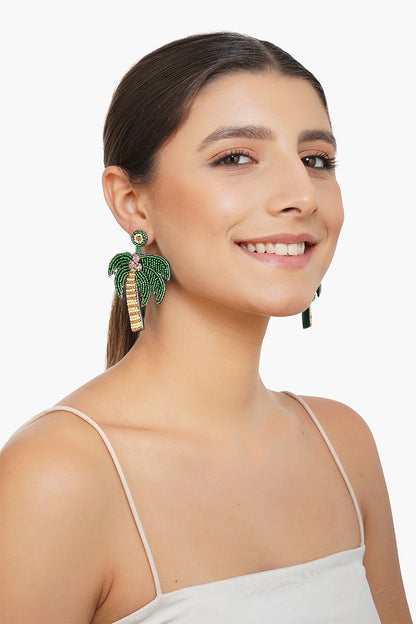 Palm Play Drop Earrings