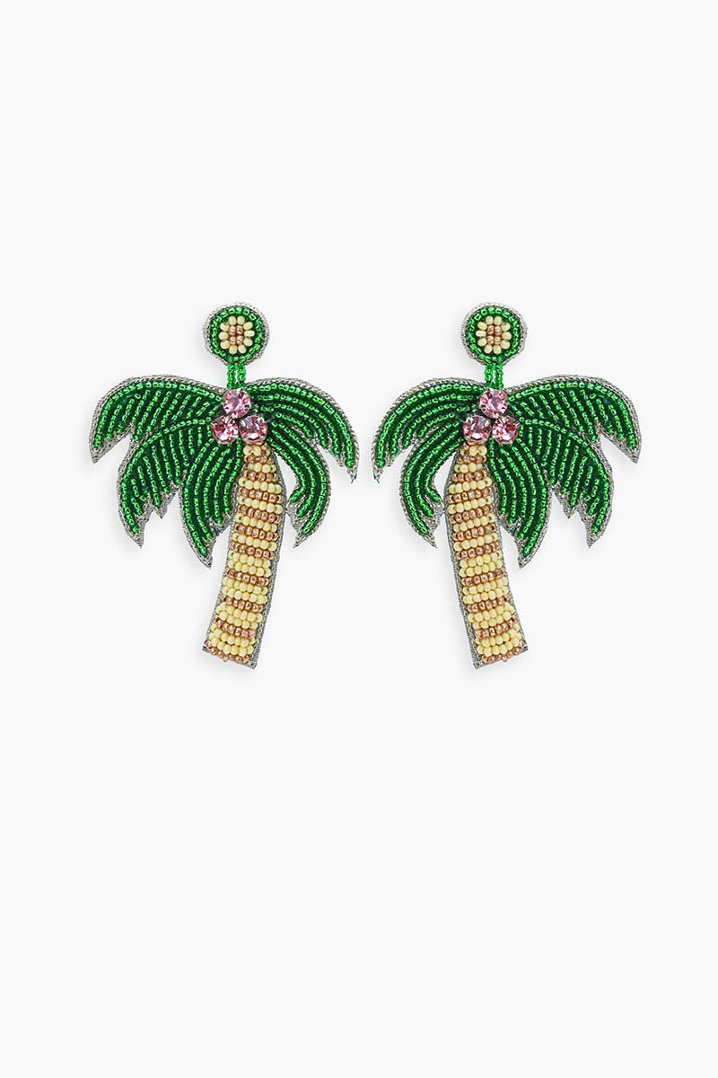 Palm Play Drop Earrings