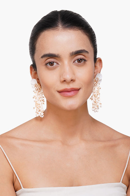 Daisy Dazzle Drop Earrings