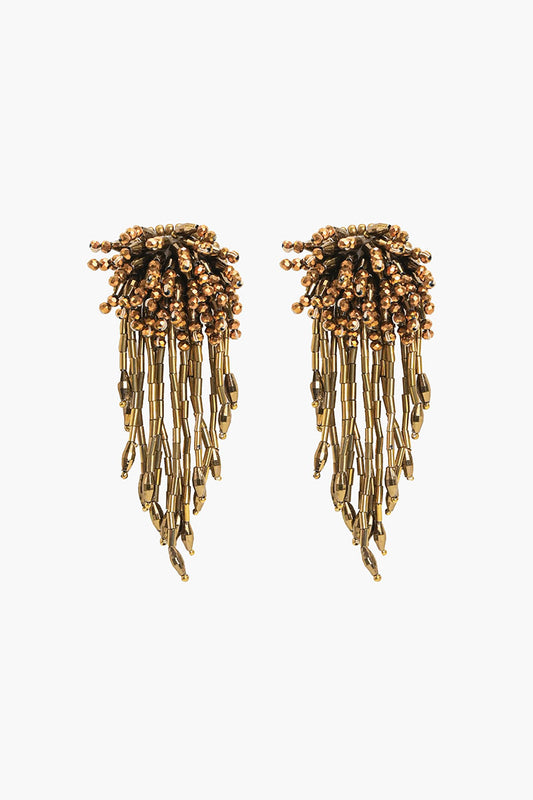 Dripping Gold Earrings