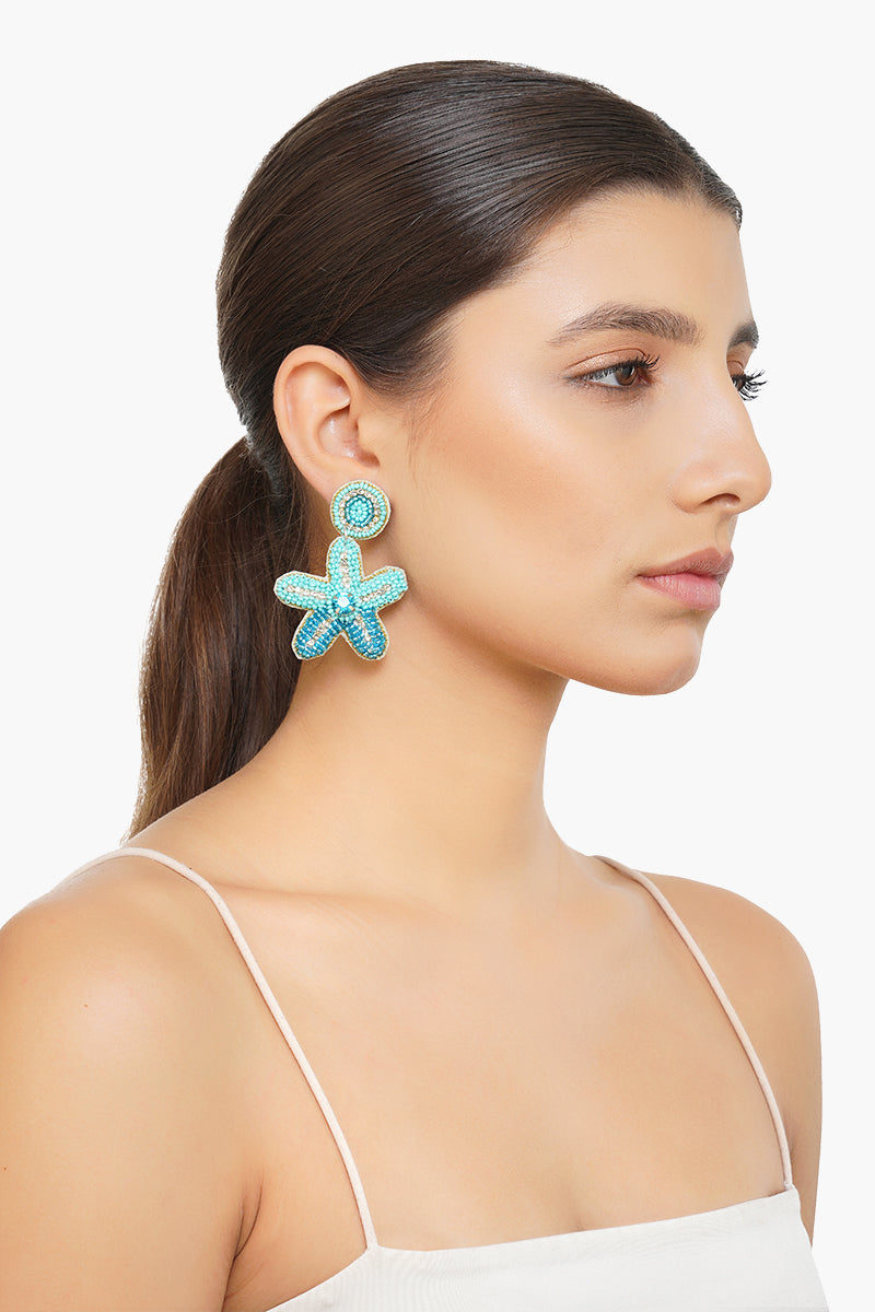 Coral Stars Earrings