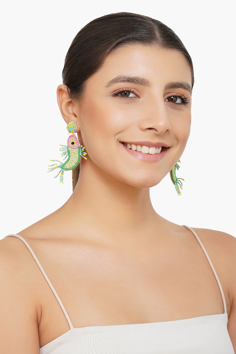 Pink Pose Earrings