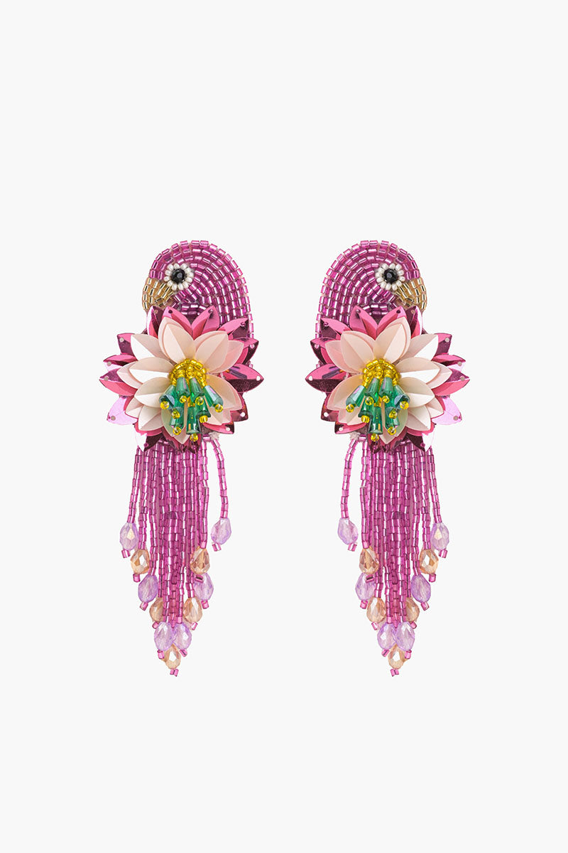 Pink Chirp Earrings