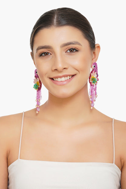 Pink Chirp Earrings