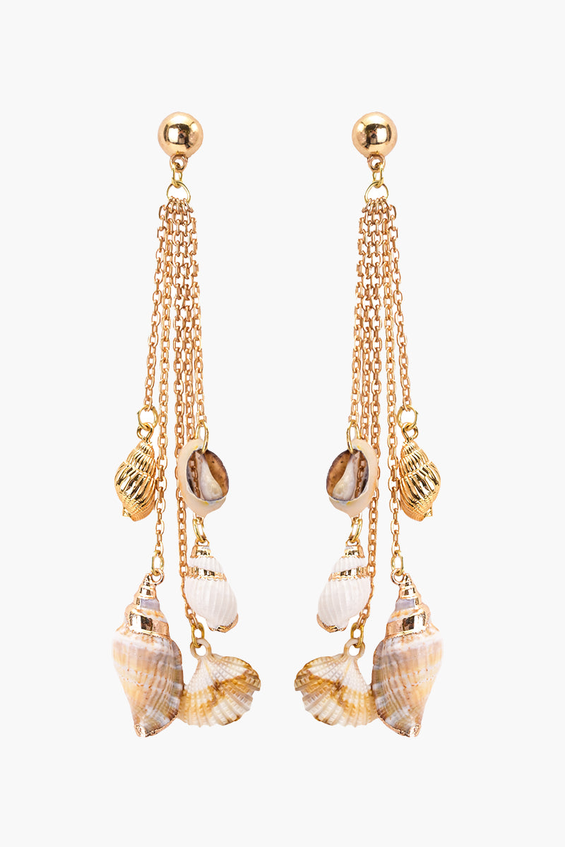 Mars Shell Earrings