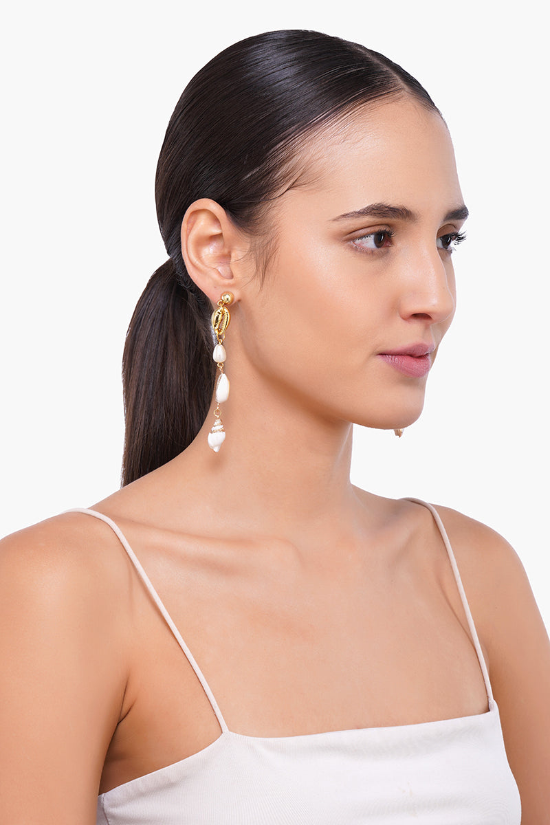 Neptune Shell Earrings