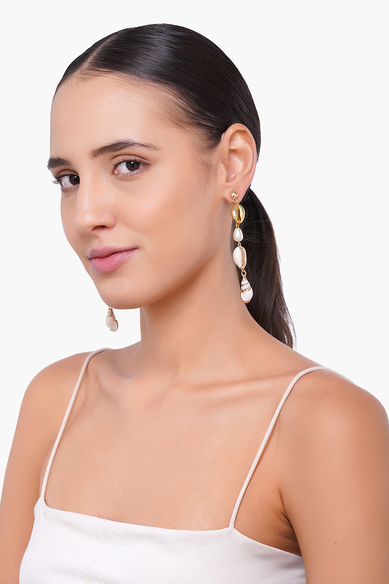 Neptune Shell Earrings