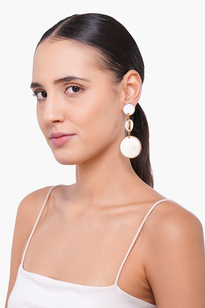 Earth Shell Earrings