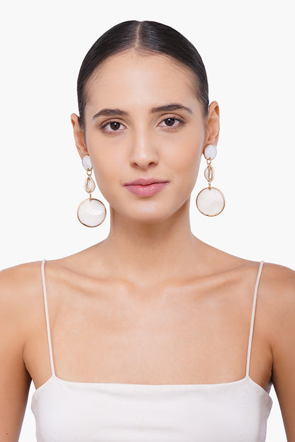 Earth Shell Earrings