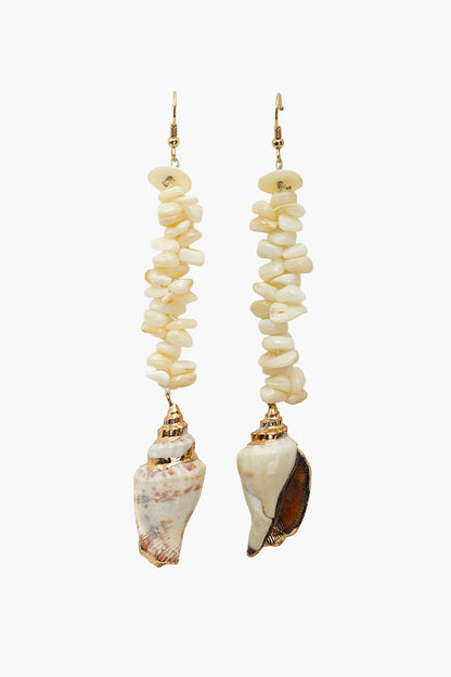 Conch Drop Earrings