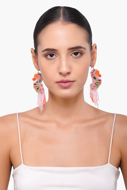 Under The Sea Seahorse Beaded Earrings