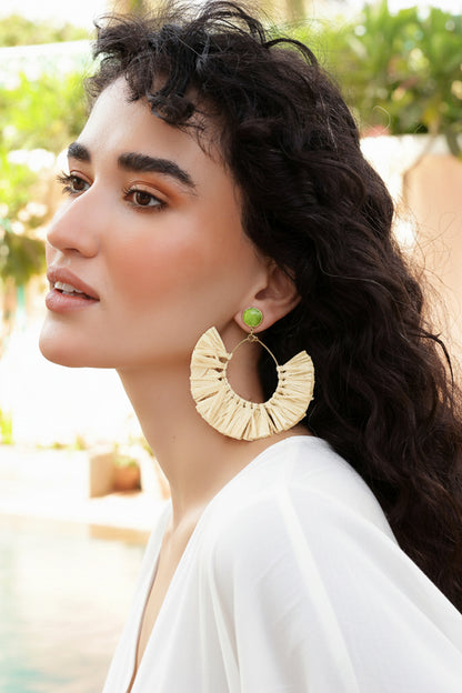 Tutti Frutti Hoops Earrings