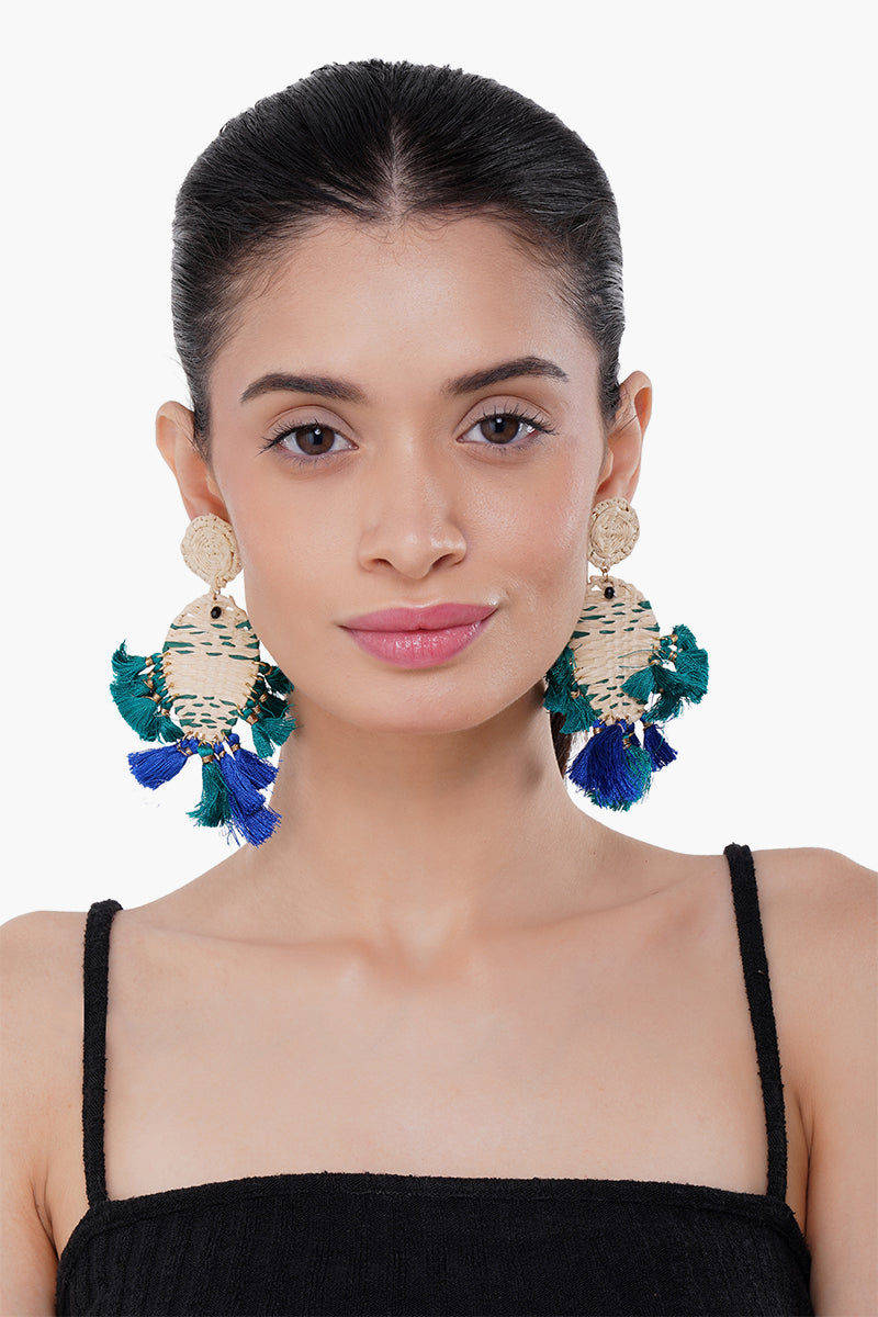Wild Coral Earrings – Discarded 2026
