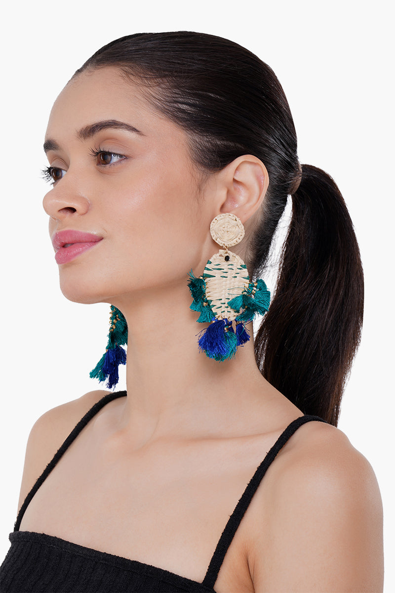 Wild Coral Earrings – Discarded 2026