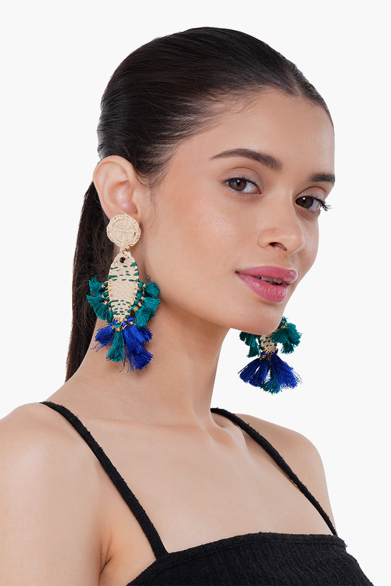 Wild Coral Earrings – Discarded 2026